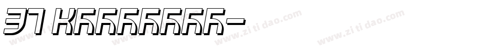 37 Kilobyte字体转换
